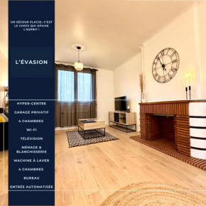 L'Évasion - Centre-Ville & Garage Privé